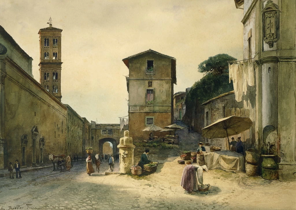 Via dei Penitenzieri e salita di Villa Cecchini, Rione XIV - Borgo